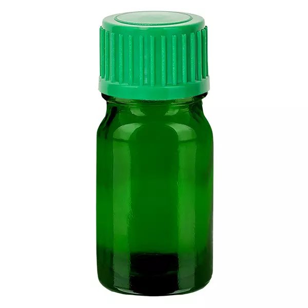 5ml Tropfflasche 0.8mm grün Standardverschluss GreenLine UT18/5