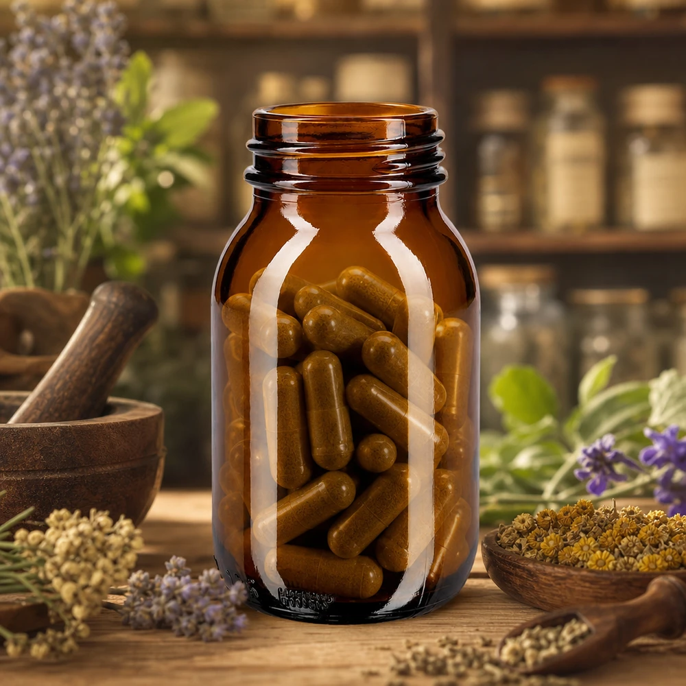 125ml Weithalsflasche Braunglas 125ml Braunglasflasche mit breiter Öffnung optimal für Dosierung und Portionierung