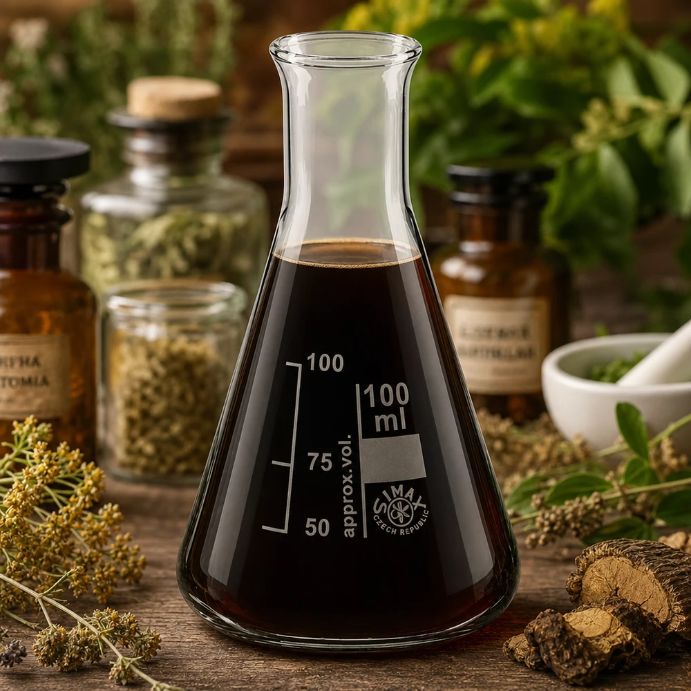 Erlenmeyerkolben 100ml Enghals Kompakter Erlenmeyerkolben 100ml Enghals perfekt dimensioniert für kleine Ansätze und Analysen