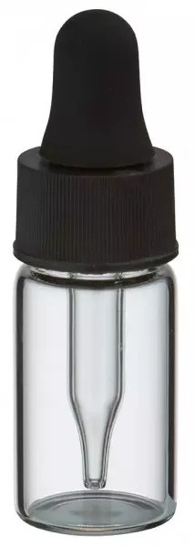3ml Mini Pipettenflasche klar schwarz/schwarz UT13/3 UNiTWIST 3ml Mini Pipettenflasche klar schwarz/schwarz UT13/3 UNiTWIST