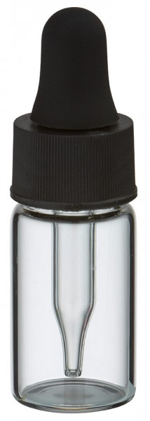 3ml Mini Pipettenflasche klar schwarz/schwarz UT13/3 UNiTWIST 3ml Mini Pipettenflasche klar schwarz/schwarz UT13/3 UNiTWIST