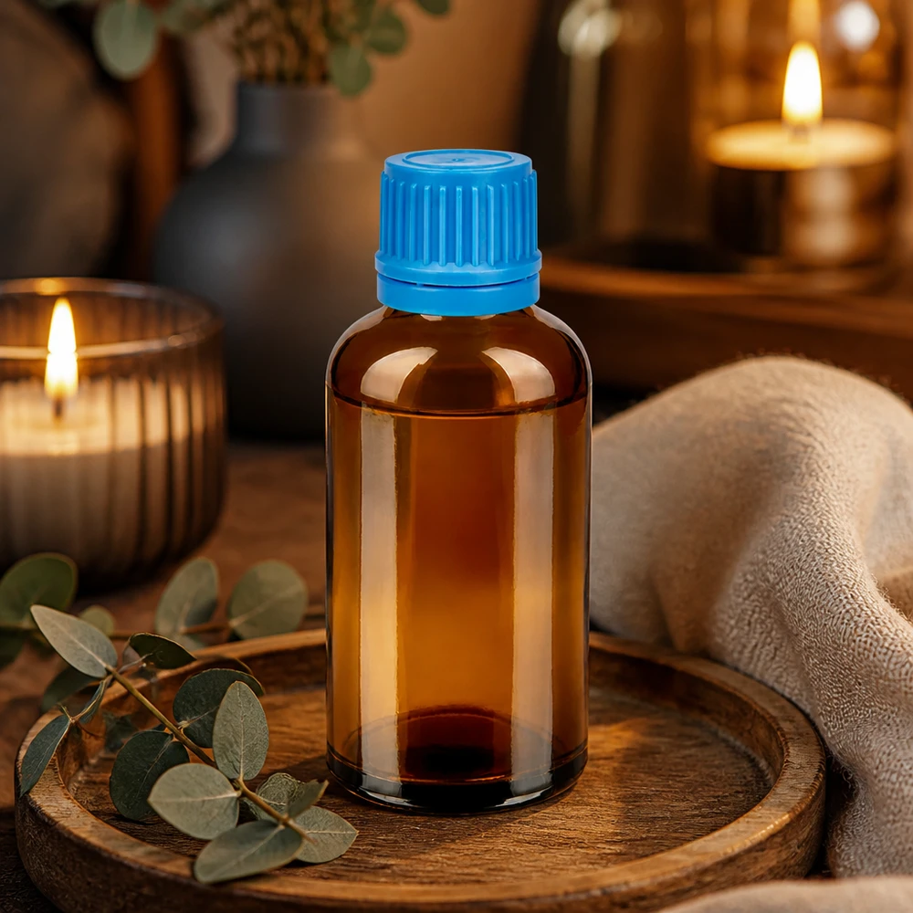 Professionelle 50ml Laborflasche mit Schraubgewinde für sichere Aufbewahrung flüssiger Präparate