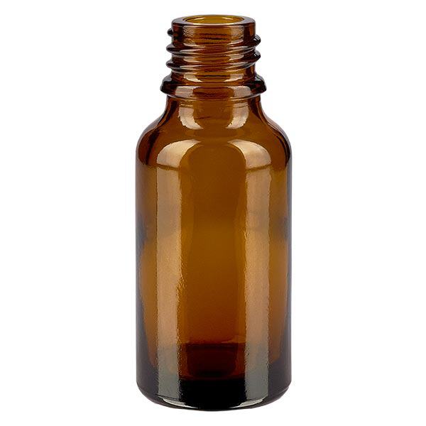 Tropfflasche 20 ml DIN 18 aus Braunglas
