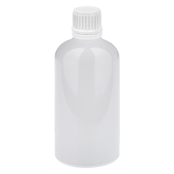100ml Flasche 11mm Schraubverschluss weiß Originalitätsverschluss WhiteLine UT18/100 100ml Flasche 11mm Schraubverschluss weiß Originalitätsverschluss WhiteLine UT18/100