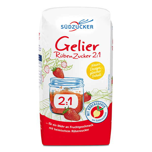 Gelierzucker 2:1 500g von SÜDZUCKER