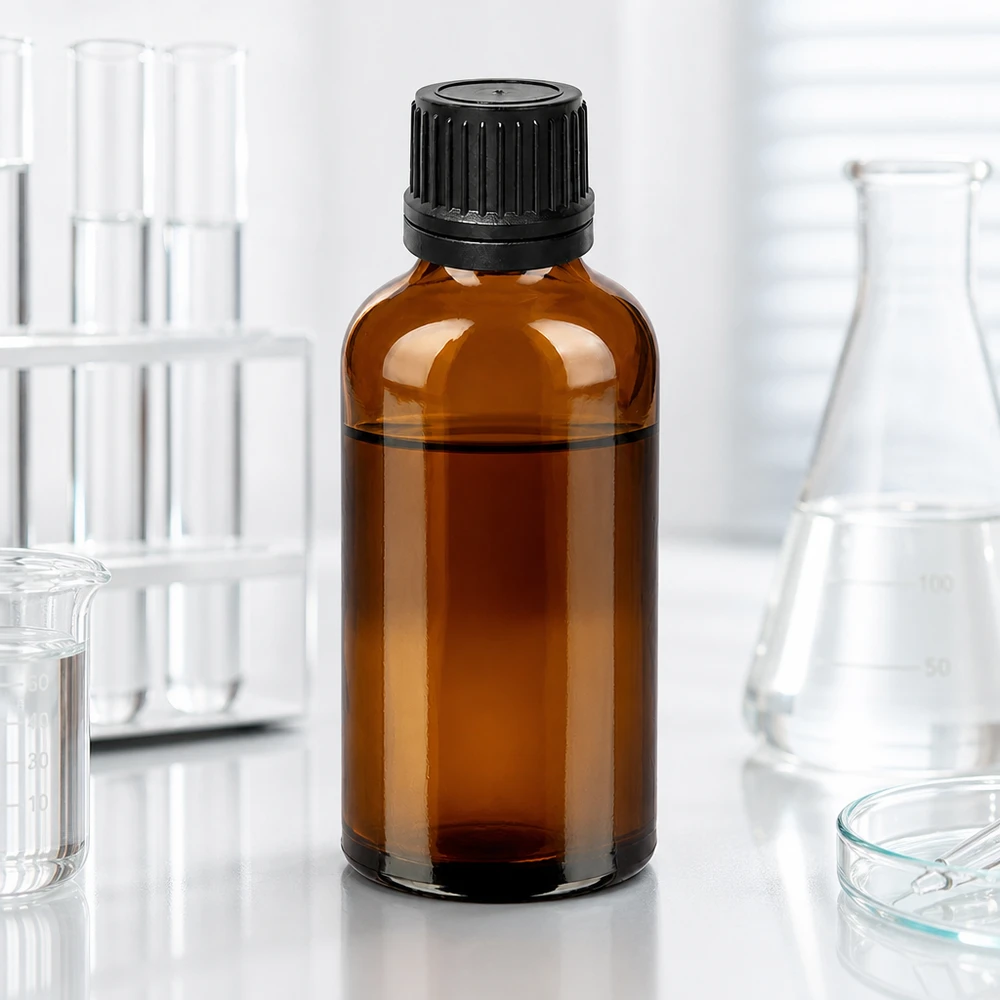 50ml Tropfflasche 1mm schwarz Originalitätsverschluss BrownLine UT18/50 50ml Laborflasche mit Tropfmechanismus - perfekte Portionierung dank 1mm Öffnung