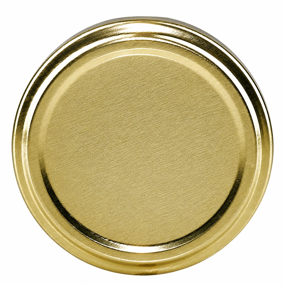 Goldener 66mm Twist-Off Deckel BasicSeal zum Einkochen und Konservieren