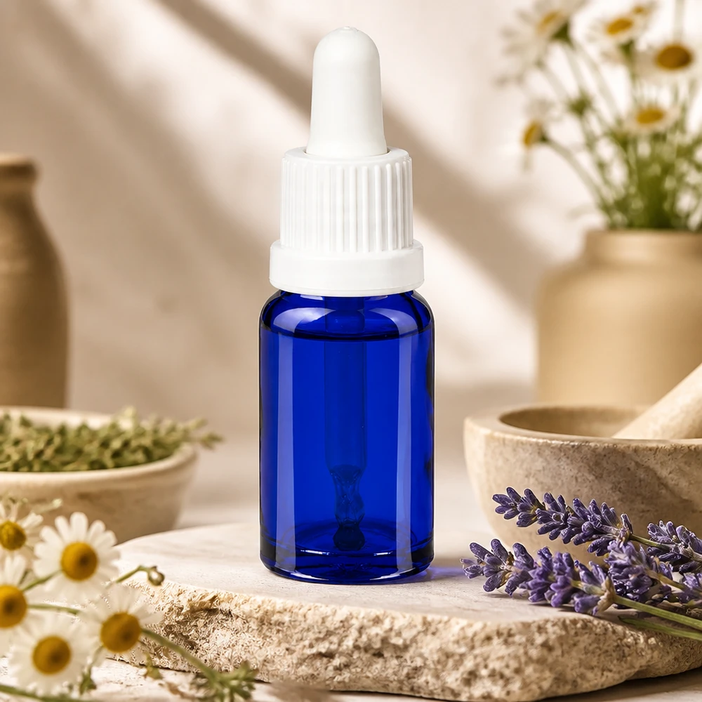10ml Pipettenflasche weiß Originalitätsverschluss BlueLine UT18/10