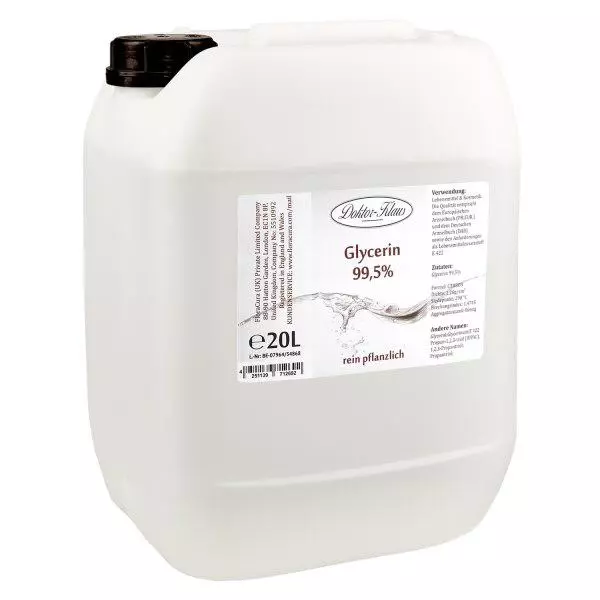 Glycerin (99.5%) 20 Liter Doktor-Klaus Glycerin (99.5%) 20 Liter Doktor-Klaus