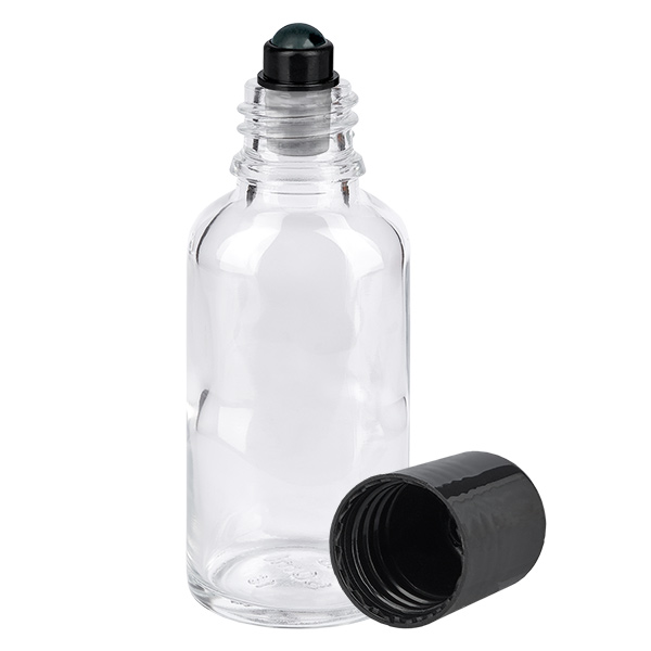 30ml Roll-On Flasche schwarz Standardverschluss ClearLine UT18/30