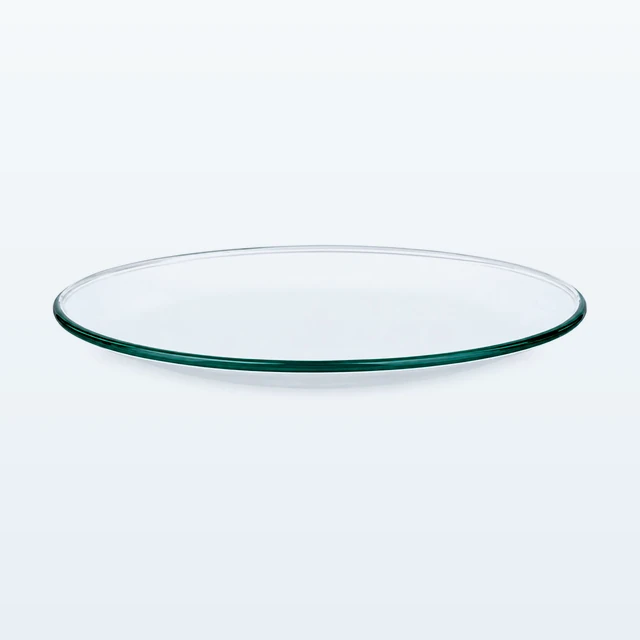 Uhrglasschale ø80 mm – auf hellgrau-blauer Bildfläche