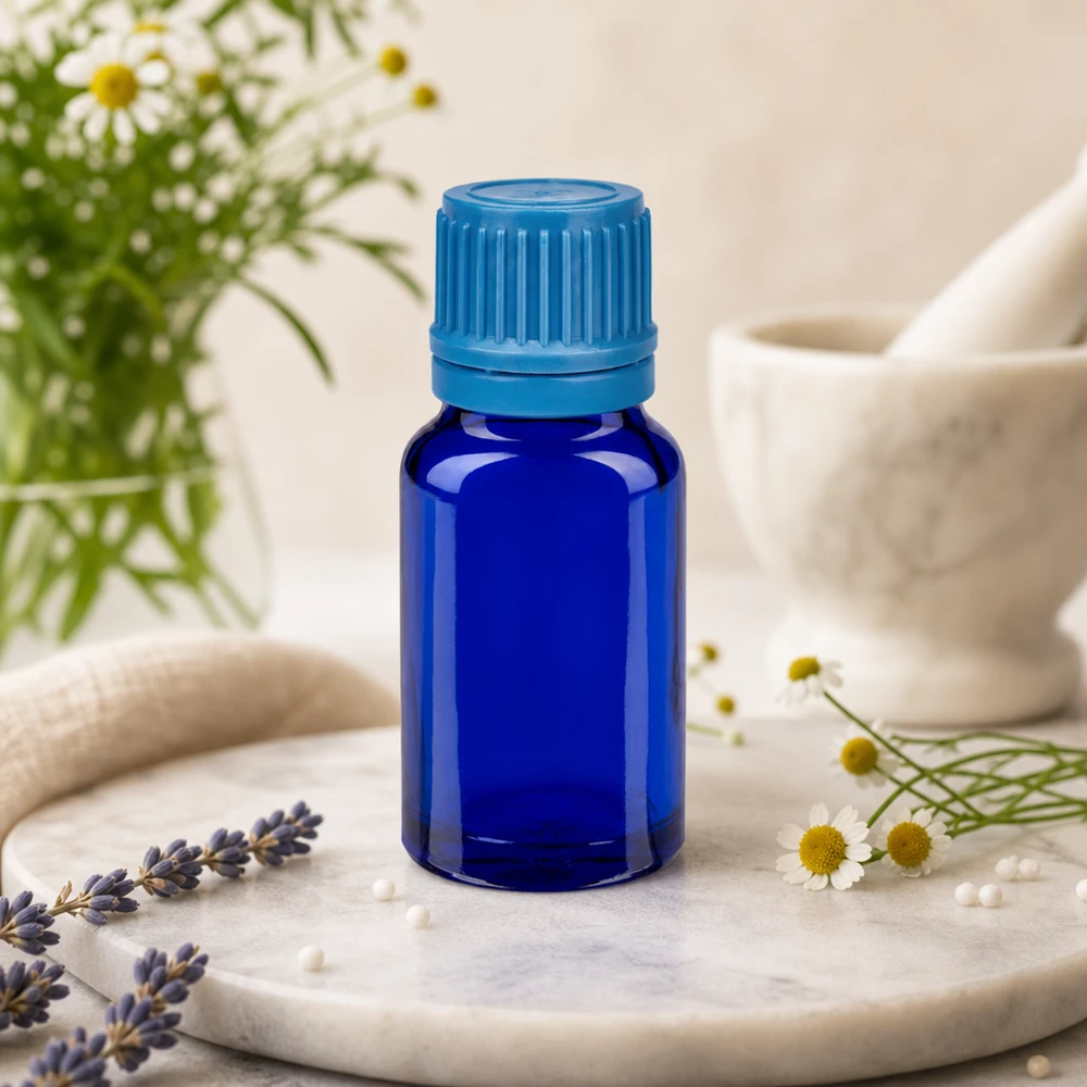 10ml Apothekerflasche aus getöntem Glas ideal für natürliche Heilmittel und Tinkturen