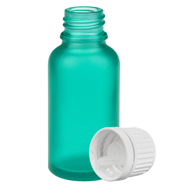 30ml Tropfflasche 0.7mm weiß Originalitätsverschluss GreenLine UT18/30