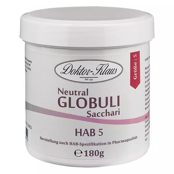 180g Neutral Globuli Gr. 5 von Doktor-Klaus