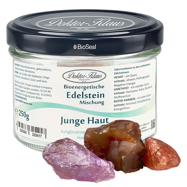 Junge Haut Natur Edelsteine Doktor-Klaus noWaste Junge Haut Natur Edelsteine Doktor-Klaus noWaste