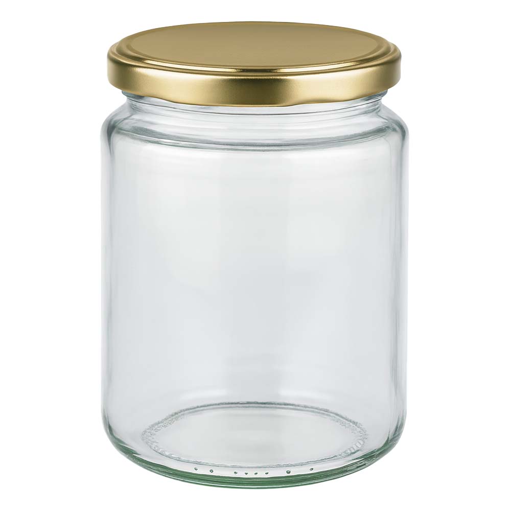 450g Honigglas mit goldenem Deckel BasicSeal UNiTWIST