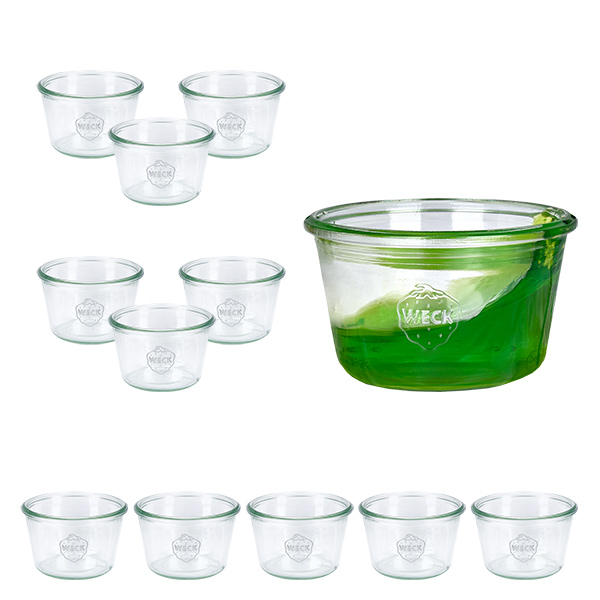 12er Set Weck Gläser 370ml Sturzgläser 12er Set Weck Gläser 370ml Sturzgläser