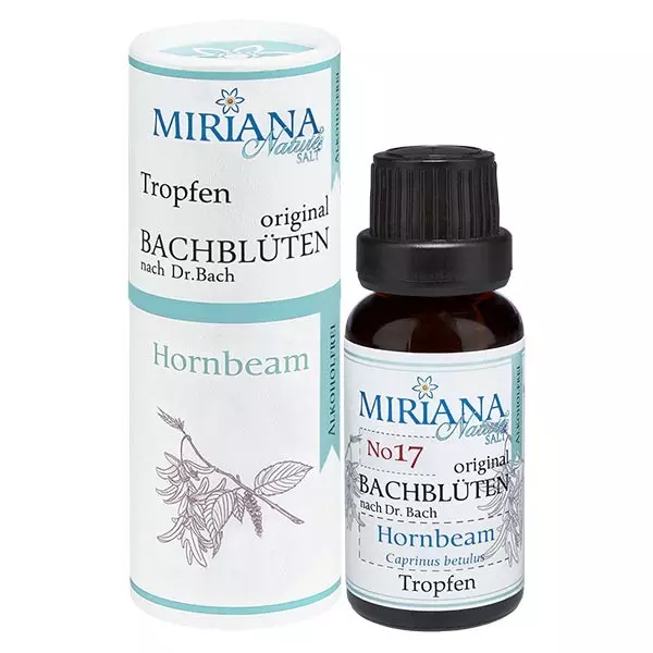 17 Hornbeam, 20ml Essenz (Ohne Alkohol), MirianaNature 17 Hornbeam, 20ml Essenz (Ohne Alkohol), MirianaNature