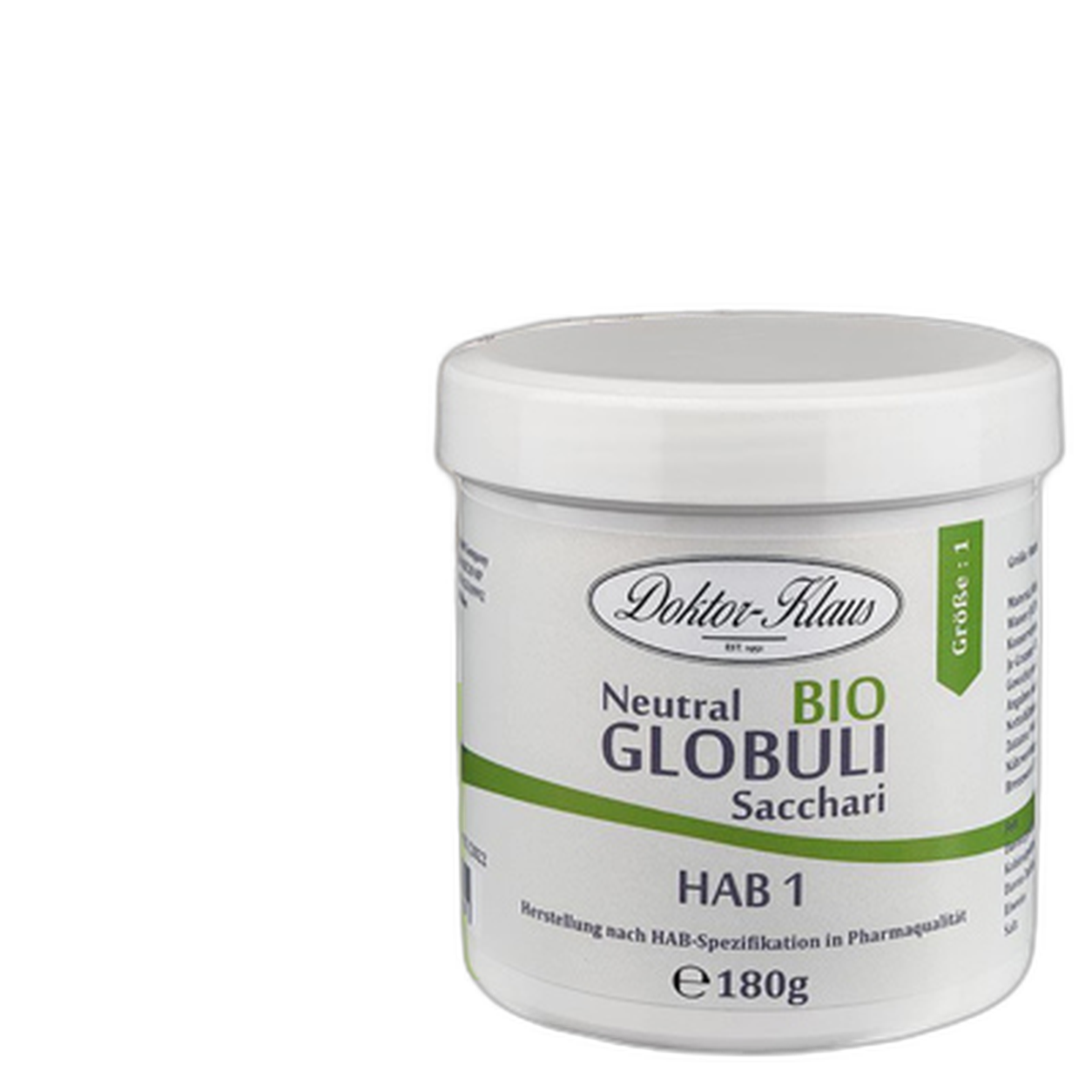 BIO Globuli Sacchari HAB1