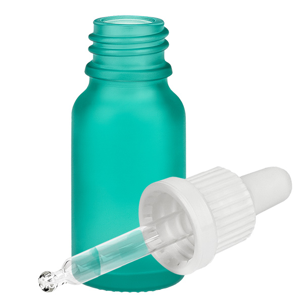 10ml Pipettenflasche weiß Originalitätsverschluss GreenLine UT18/10 10ml Pipettenflasche weiß Originalitätsverschluss GreenLine UT18/10