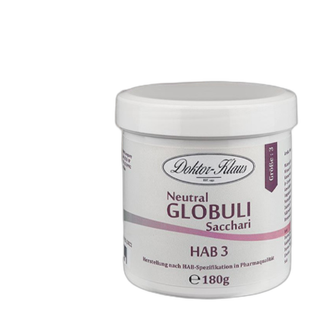 Globuli Sacchari HAB3