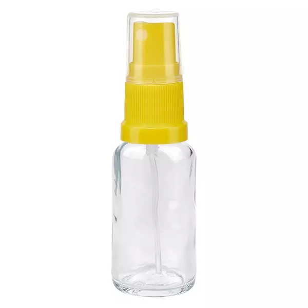 20ml Sprayflasche gelb/transparent Standardverschluss ClearLine UT18/20 20ml Sprayflasche gelb/transparent Standardverschluss ClearLine UT18/20