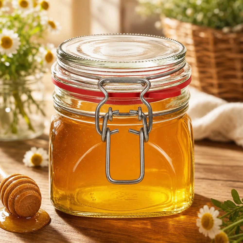 370ml Vorratsglas Typ G mit Bügelverschluss UN.. Hochwertiges 370ml Einweckglas mit robustem Bügelmechanismus für professionelle Küchenlagerung