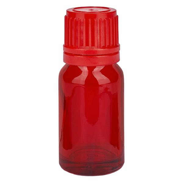 10ml Flasche 11mm Schraubverschluss rot Originalitätsverschluss RedLine UT18/10 10ml Flasche 11mm Schraubverschluss rot Originalitätsverschluss RedLine UT18/10