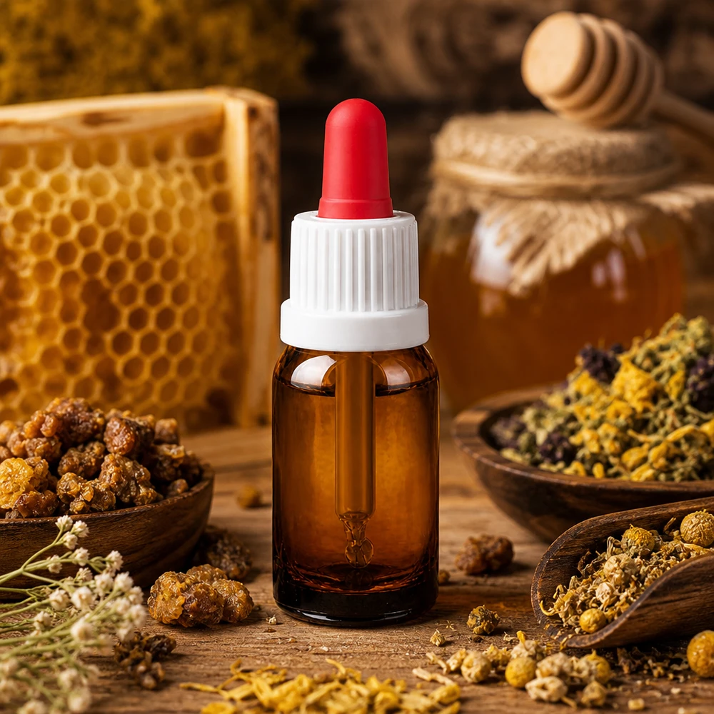 10ml Glasflasche BrownLine mit kindersicherem Verschluss und hygienischem Pipettensystem