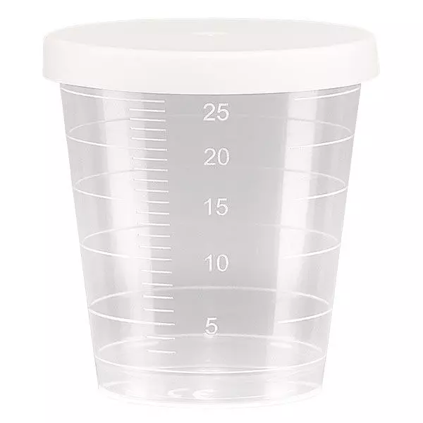 Medikamentenbecher transparent 30ml Medikamentenbecher transparent 30ml