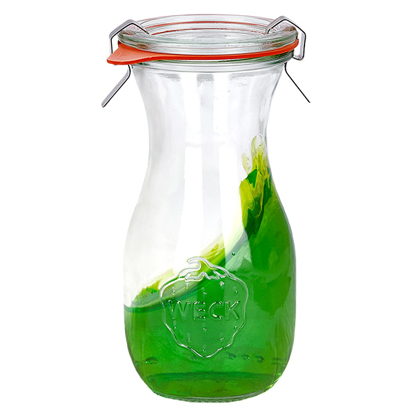 48er Set Weck Gläser 290ml Saftflasche mit 48 Glasdeckeln, 4 48er Set Weck Gläser 290ml Saftflasche mit 48 Glasdeckeln, 4