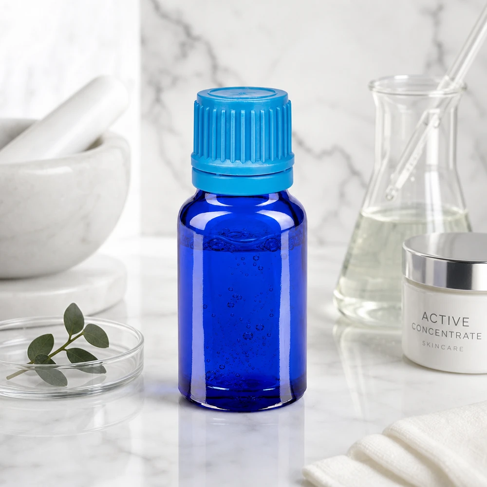 10ml Premium Glasflasche mit tropffreiem Ausgießer für präzise Anwendung