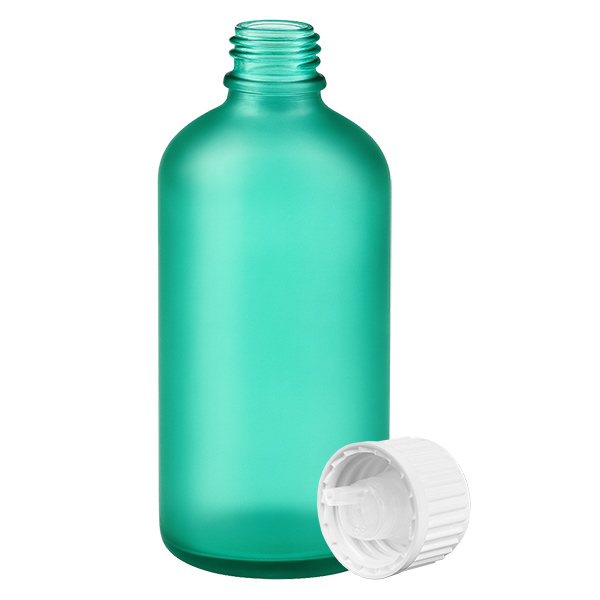 100ml Tropfflasche 0.9mm weiß Standardverschluss GreenLine UT18/100 100ml Tropfflasche 0.9mm weiß Standardverschluss GreenLine UT18/100