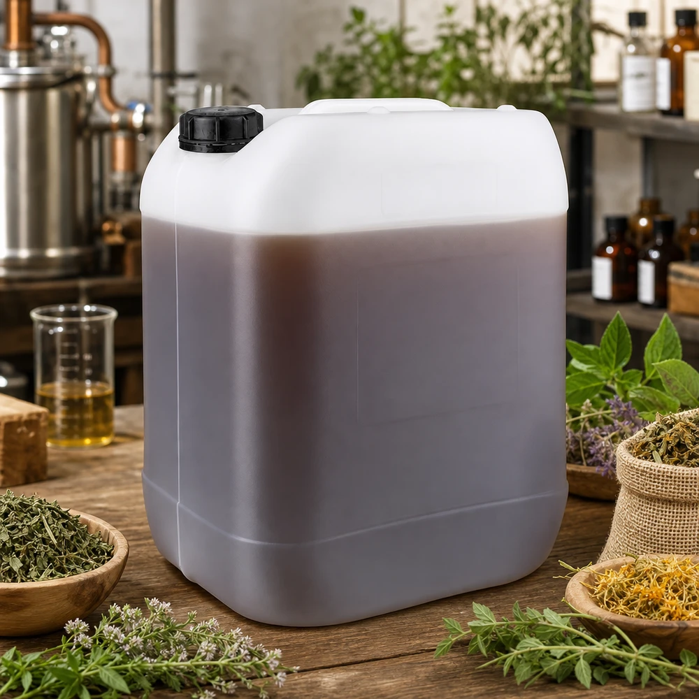 Kanister 20 Liter mit Schraubverschluss Originalitätsverschluss Quaderförmiger 20 Liter Kanister mit integralem Tragegriff und sicherem OV-Schraubverschluss