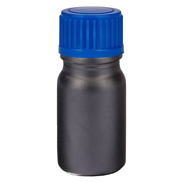 5ml Flasche 11mm Schraubverschluss blau Standard BlackLine UT18/5 5ml Flasche 11mm Schraubverschluss blau Standard BlackLine UT18/5