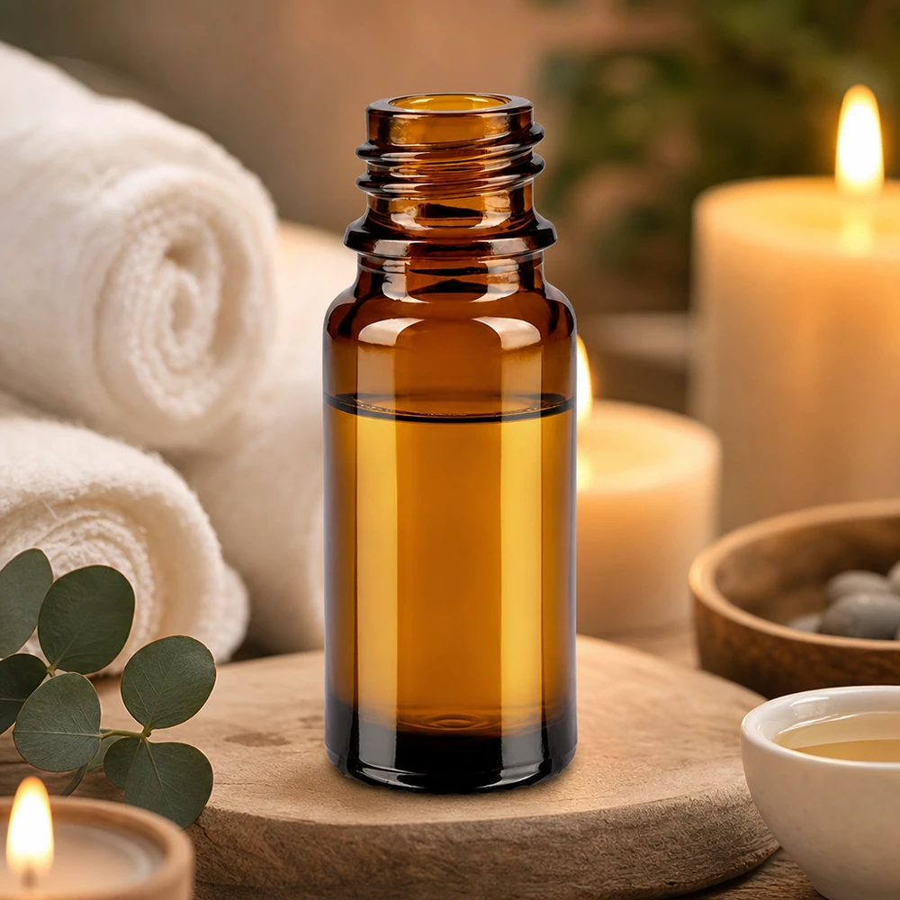 Tropfflasche 10 ml DIN 18 aus Braunglas Elegante 10ml Apothekerflasche ApoGlas aus braunem Glas für hochwertige Wellness Produkte