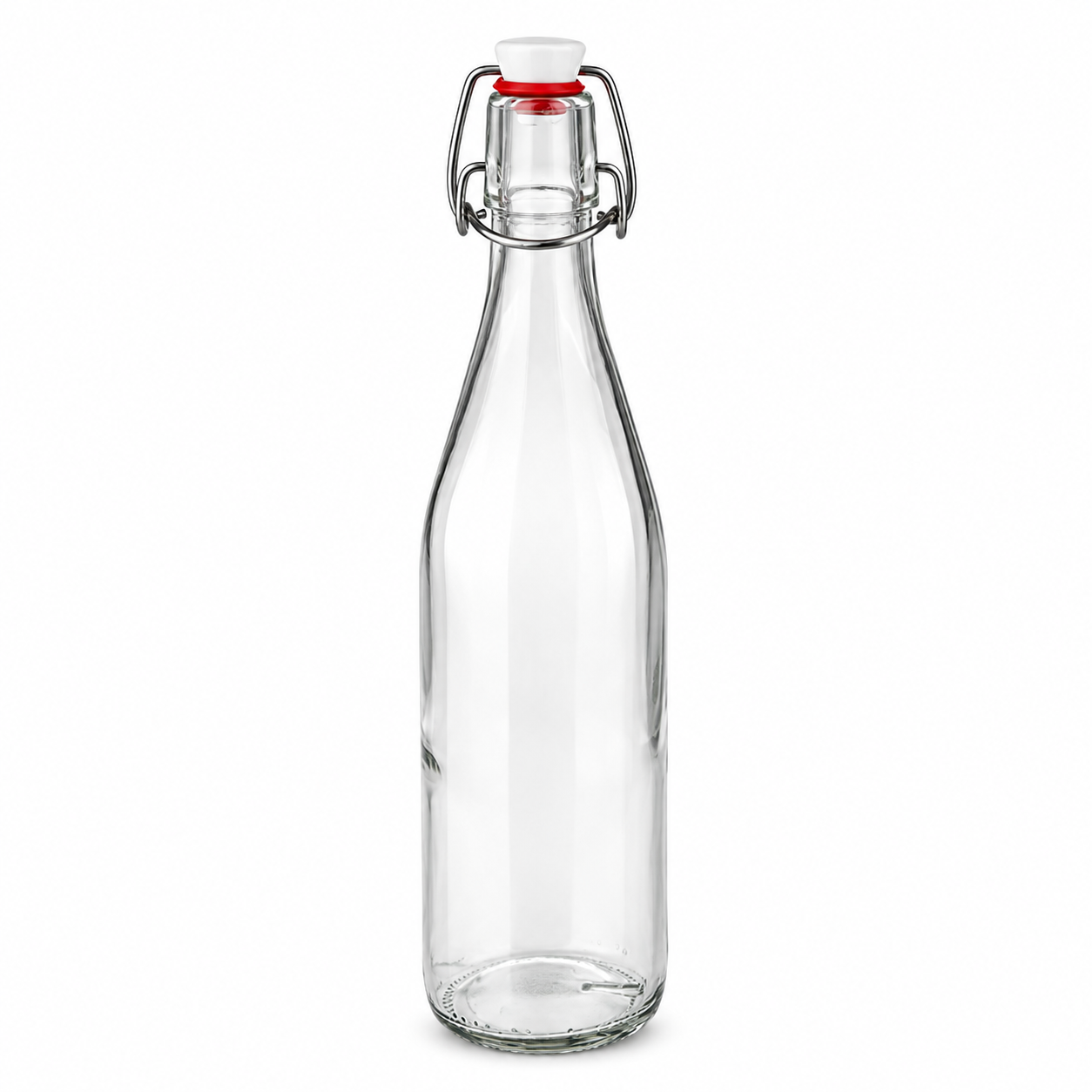 500-ml-Glasflasche UNiTWIST mit Porzellan-Bügelverschluss