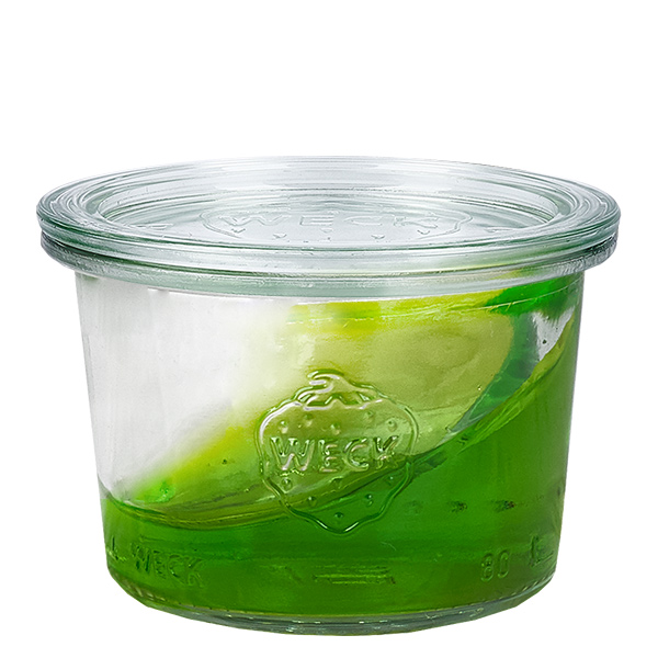 36er Set Weck Gläser 80ml Sturzgläser mit 36 Glasdeckeln 36er Set Weck Gläser 80ml Sturzgläser mit 36 Glasdeckeln