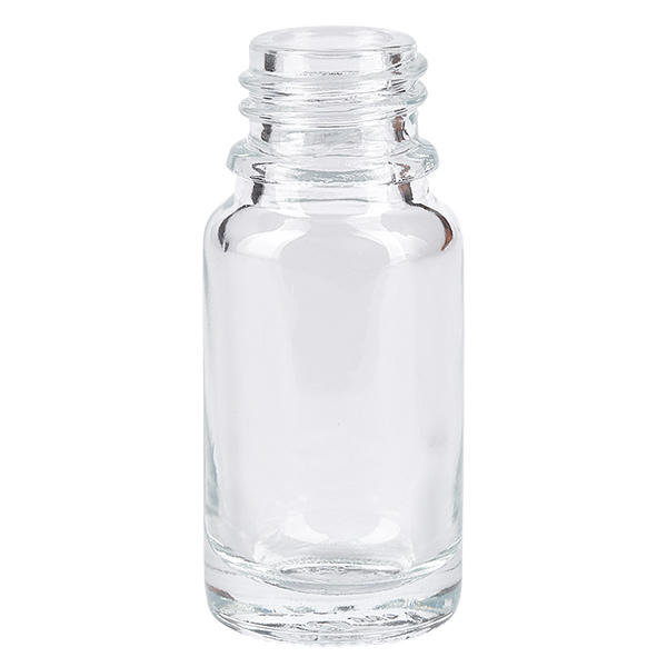 10ml Apothekenflasche ClearLine UT18/10 UNiTWIST 10ml Glasflasche für Pharmazie und Labor ClearLine DIN18 klar und hochwertig