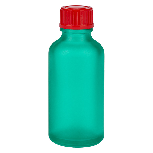 50ml Flasche 11mm Schraubverschluss rot Standard GreenLine UT18/50 50ml Flasche 11mm Schraubverschluss rot Standard GreenLine UT18/50