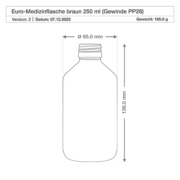 250ml Medizinflasche braun, mit Dispenserpumpe schwarz ApoGlas 250ml Medizinflasche braun, mit Dispenserpumpe schwarz ApoGlas
