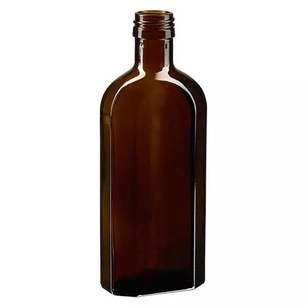 250 ml Meplatflasche braun PP28 250 ml Meplatflasche braun PP28