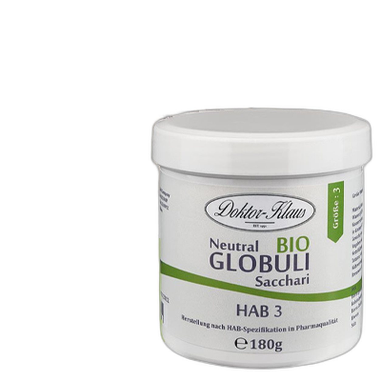 BIO Globuli Sacchari HAB3