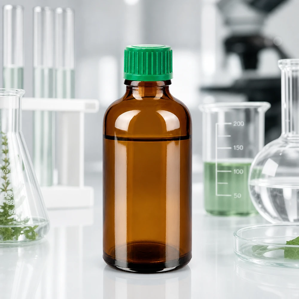 50ml Tropfflasche 0.8mm grün Standardverschluss BrownLine UT18/50 50ml Apothekerflasche braun mit präzisem Tropfsystem für controlled release