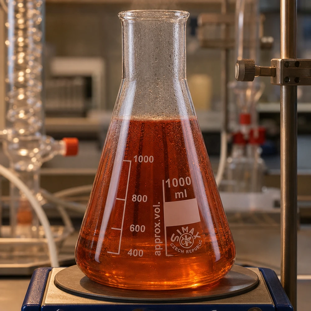 Erlenmeyerkolben 100ml Weithals Erlenmeyerkolben 100ml Weithals konische Form optimal für Schwenken und Mischen von Substanzen