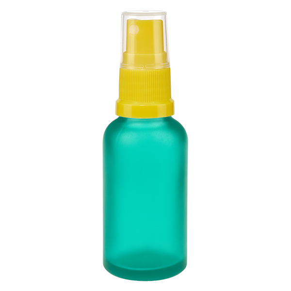 30ml Sprayflasche gelb/transparent Standardverschluss GreenLine UT18/30 30ml Sprayflasche gelb/transparent Standardverschluss GreenLine UT18/30