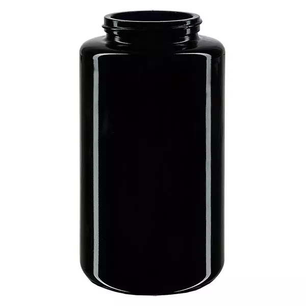 Weithalsdose Violettglas 300ml, ohne Deckel Weithalsdose Violettglas 300ml, ohne Deckel
