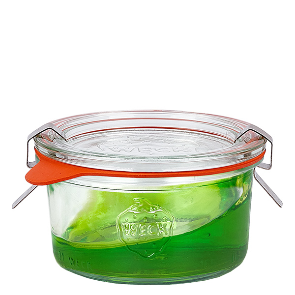 24er Set Weck Gläser 165ml Sturzglas mit 24 Glasdeckeln, 24 24er Set Weck Gläser 165ml Sturzglas mit 24 Glasdeckeln, 24