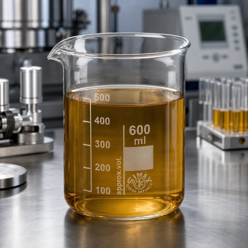 Becherglas 600ml Borosilikatglas, niedrige Form Ergonomisches Becherglas 600ml niedrige Form mit optimaler Griffigkeit für sichere Handhabung