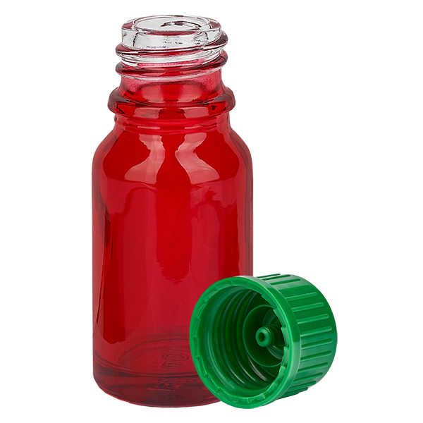 10ml Flasche 11mm Schraubverschluss grün Standard RedLine UT18/10 10ml Flasche 11mm Schraubverschluss grün Standard RedLine UT18/10
